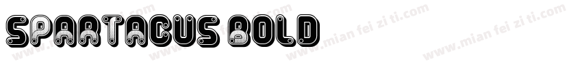SPARTACUS BOLD字体转换